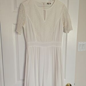 Tristan Ivory Lace Dress